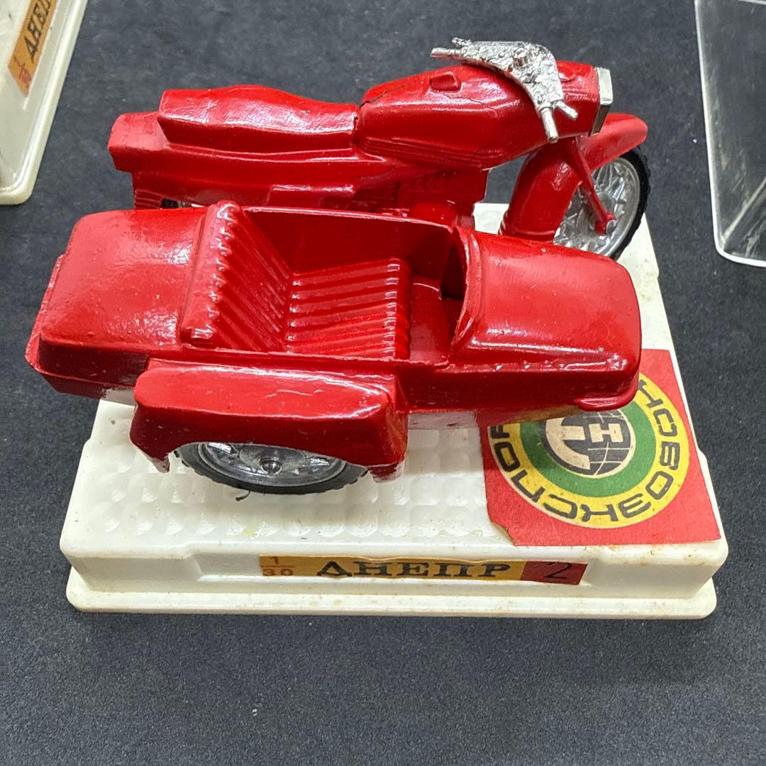 ヴィンテージ バイク サイドカー 模型 AHEIP2 レトロトイ