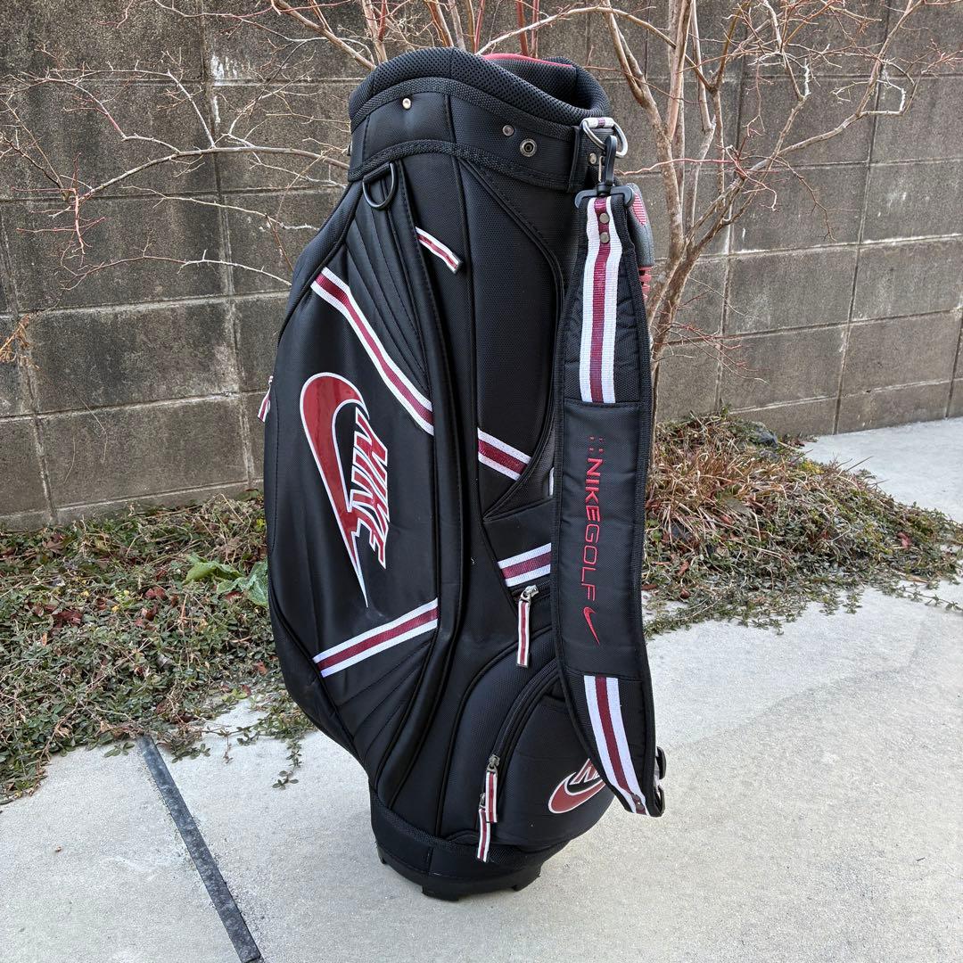 【希少・廃盤】NIKE ナイキ キャディバッグ 4分割 入手困難 ゴルフバッグ