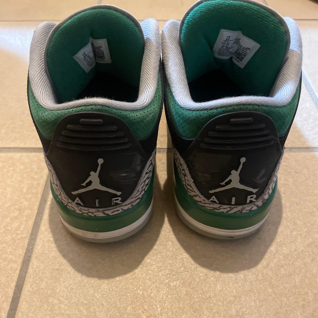 シューズ(男性用) Nike Air Jordan 3 \"Pine Green\"