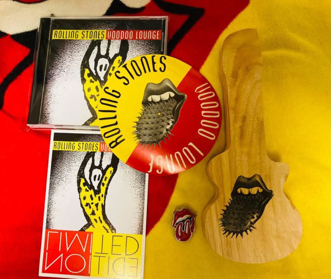【CD腕時計】ローリングストーンズ限定メタルVOODOOセット　激レア品