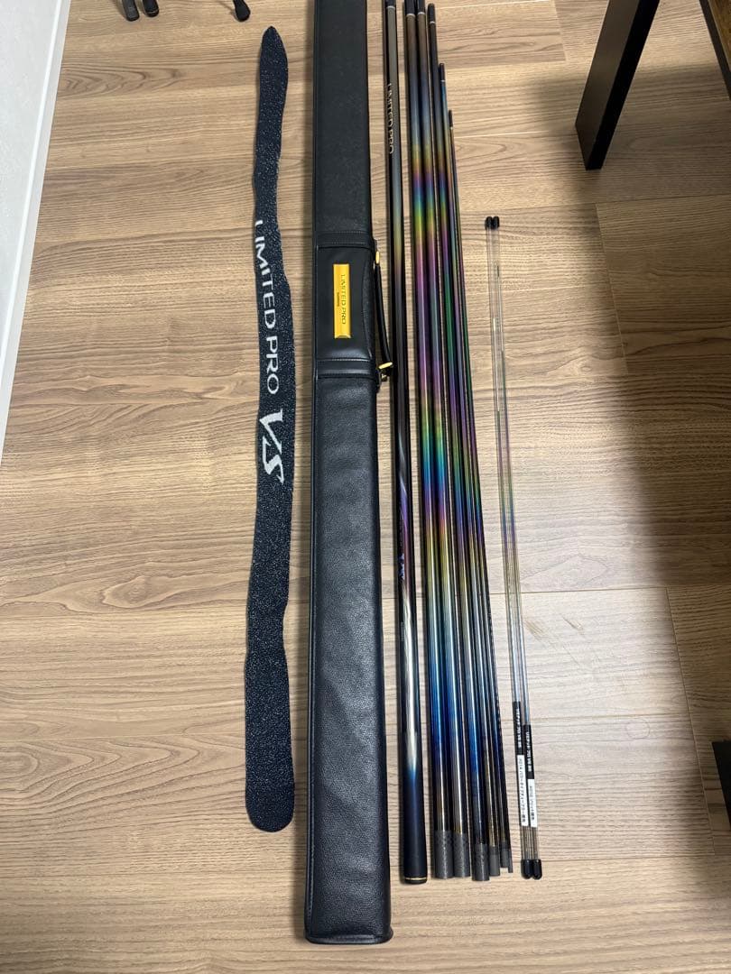 シマノ　現行　LIMITED PRO VS 85 鮎竿 ケース付き