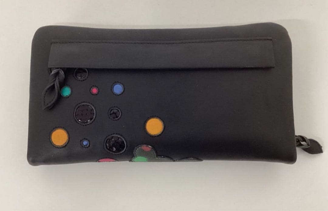 まどかマギカ べべ 逃走中 本革財布 未使用