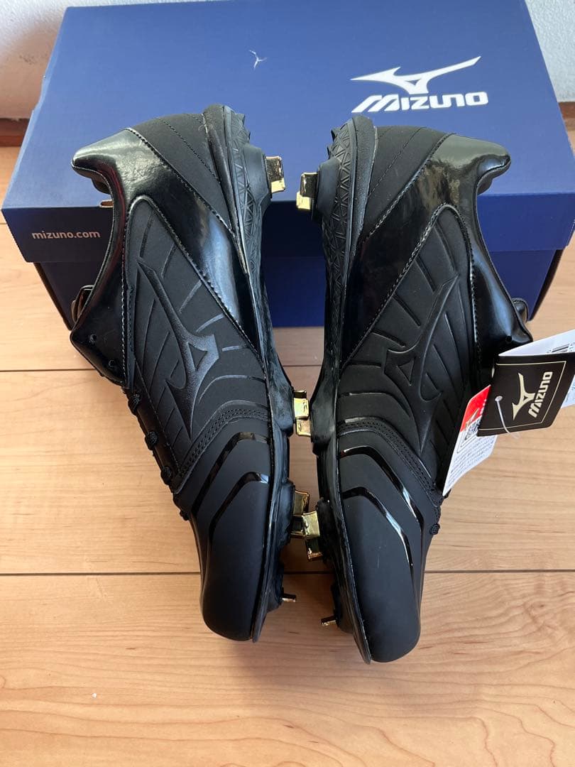 ミズノ 野球スパイク 27.0cm 黒 金具