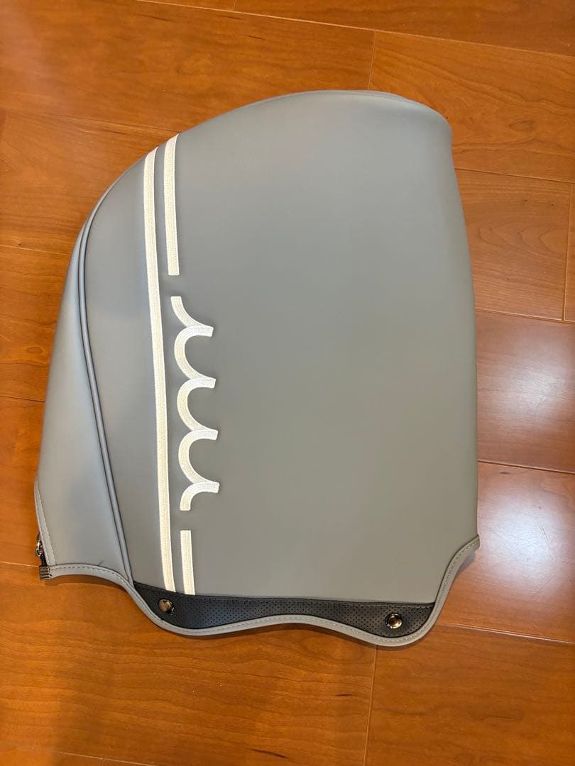 ムータマリン　希少グレーキャディーバック　日傘付き