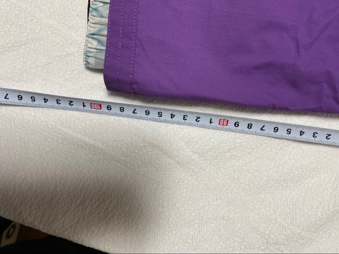 タグ付き　Roxy ロキシー　スノーボード　スキーウェア パンツ　紫　パープル