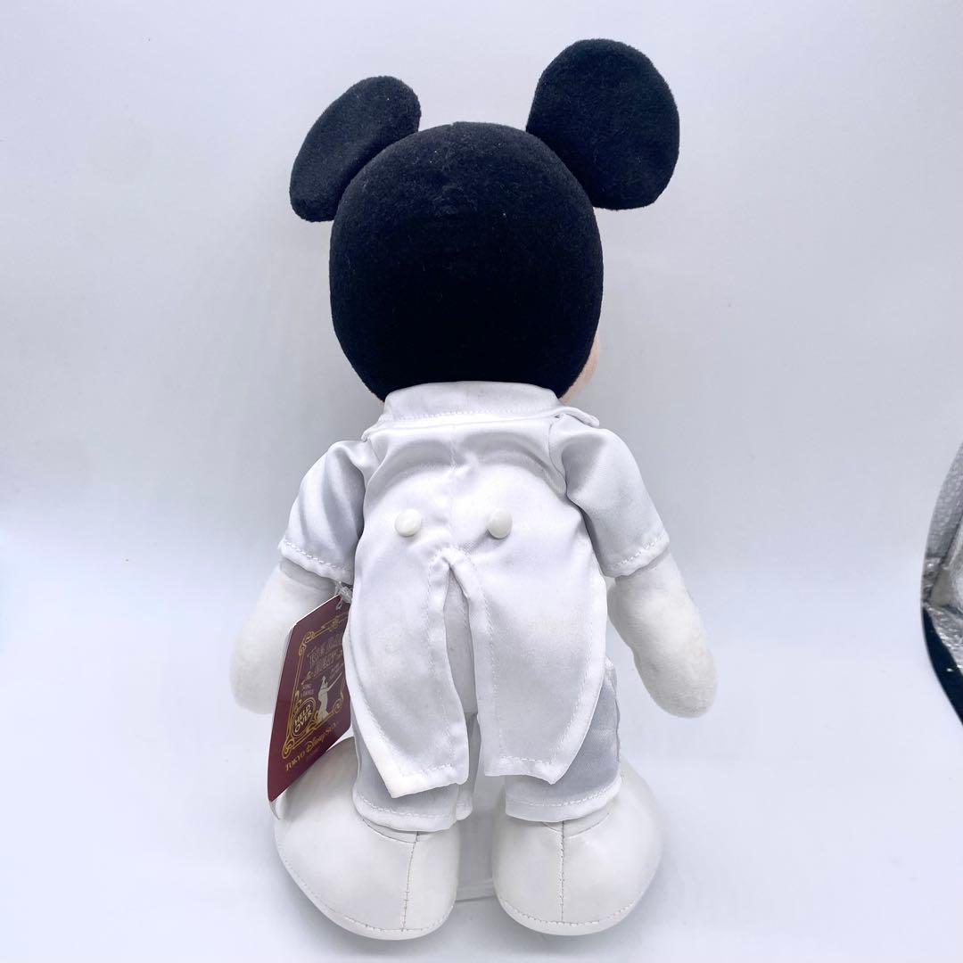 ビッグバンドビート　白タキシード　ミッキー　ぬいぐるみ