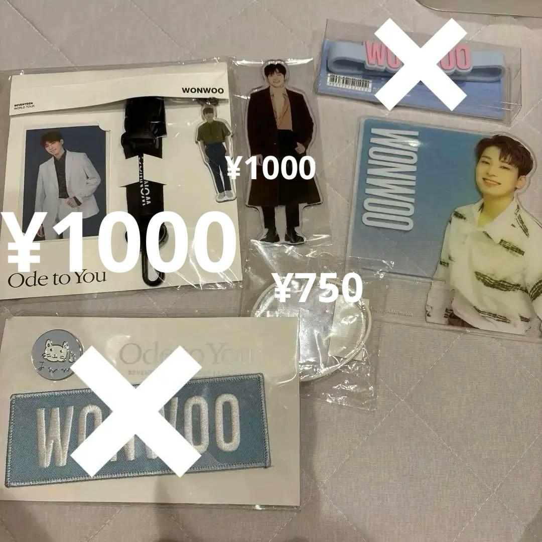 SEVENTEEN ウォヌ グッズ【バラ売り】