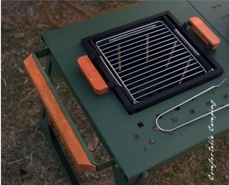 CHANODUG OUTDOOR IGTアイアンテーブル バーベキューテーブル