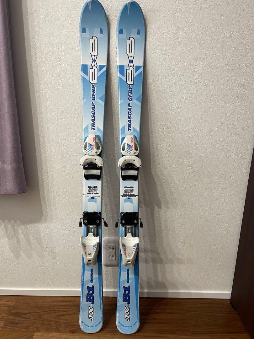 BXB ジュニア スキー板108㎝ ブーツ20 ㎝ ストック セット　子供用