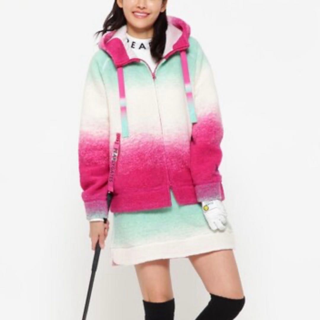 専用セットアップ】パーリーゲイツ　スライバーニット　フーディジャケット　スカート