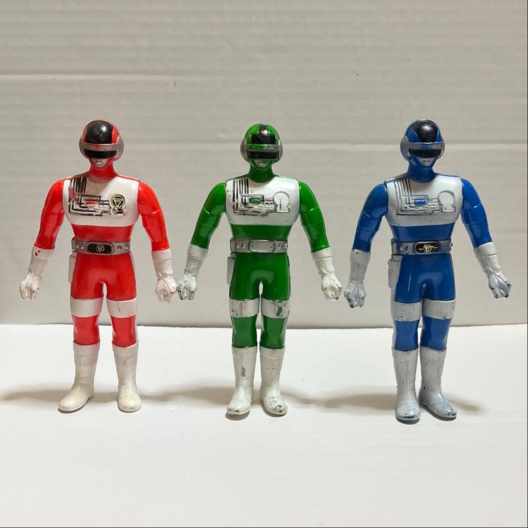 ☆バイオマン ソフビ 5体セット☆