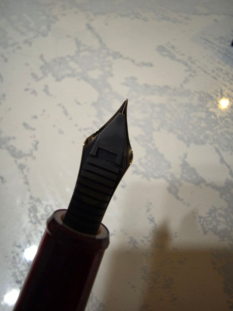 プラチナ万年筆「#3776 CENTURY」ブルゴーニュカラー　コンバーターあり