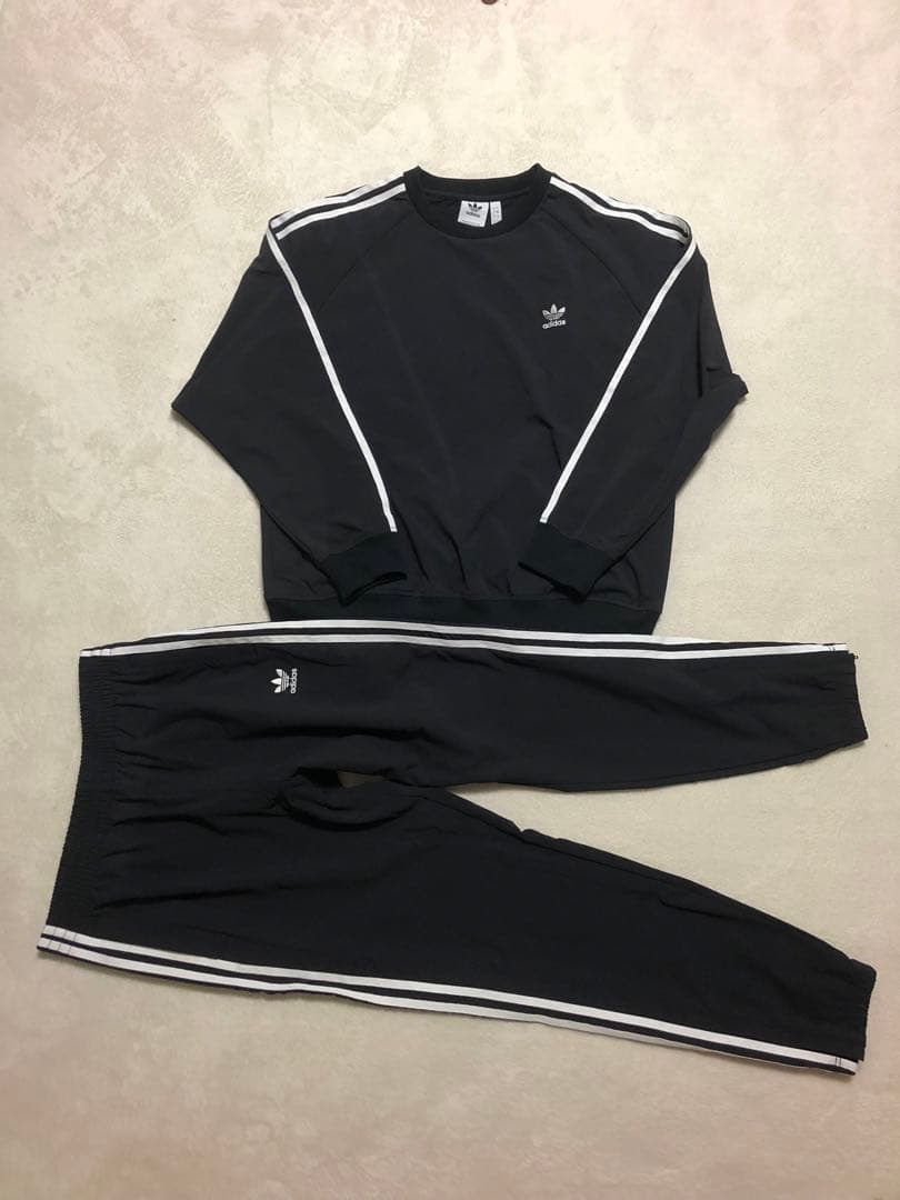 セットアップ adidas BEAMS 別注 ナイロンプルオーバー ssz