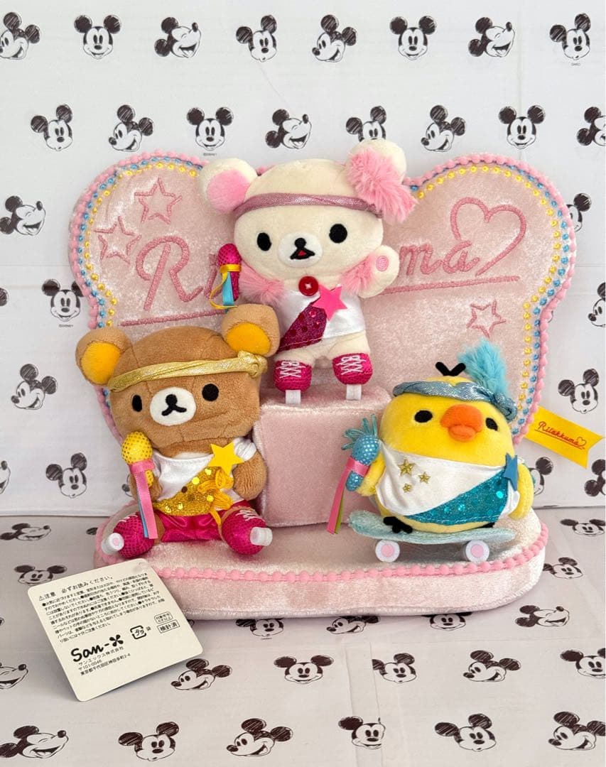 リラックマ　タワーレコード　タワレコ　ライブステージ　舞台　ぬいぐるみ