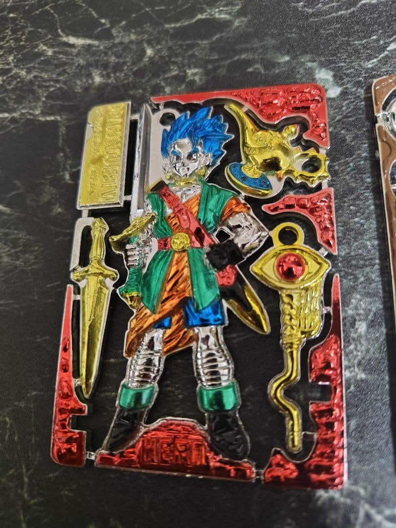 ドラゴンクエスト Ⅵ パキパキカード フルカラーメッキ 主人公 バーバラ