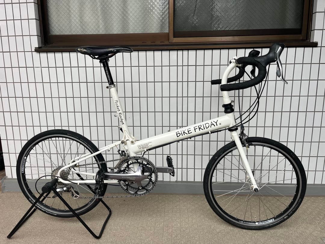 BIKE FRIDAY バイクフライデー　ポケットロケット　ホワイト