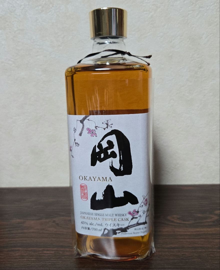 『岡山』シングルモルトウイスキー 　トリプルカスク◾700ml　1本箱入り