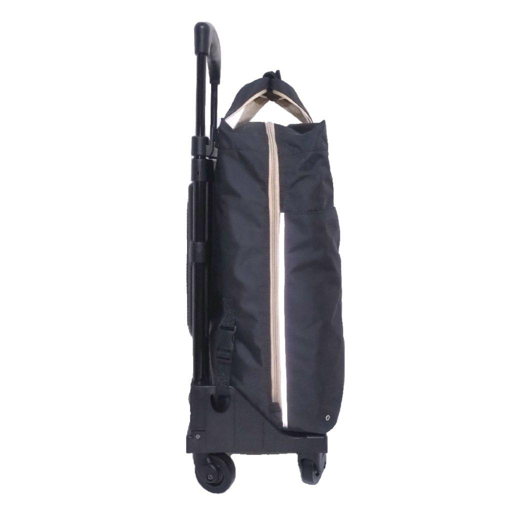 ✨未使用級✨SWANY　スワニー　座れるキャリーバッグ　機内持ち込み可　ブラック