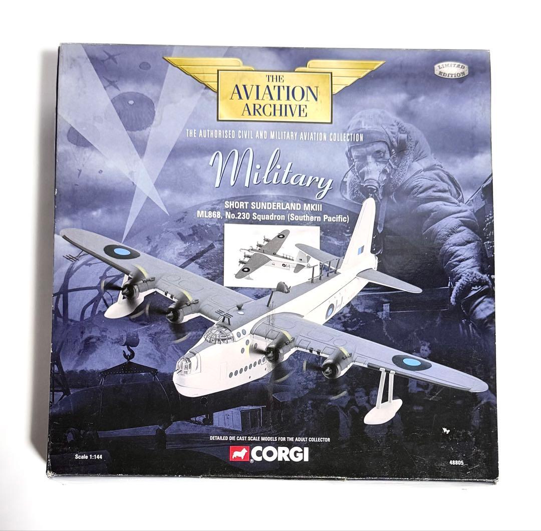 航空機・ヘリコプター Corgi 1/144 Short Sunderland MkIII ML868