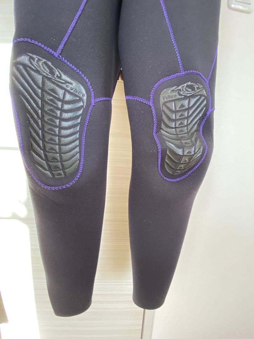 cyber フルスーツ 黒 紫 ピンク レディース フルオーダー 3mm