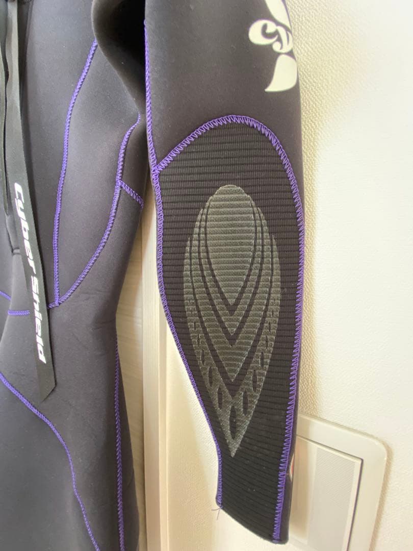 cyber フルスーツ 黒 紫 ピンク レディース フルオーダー 3mm