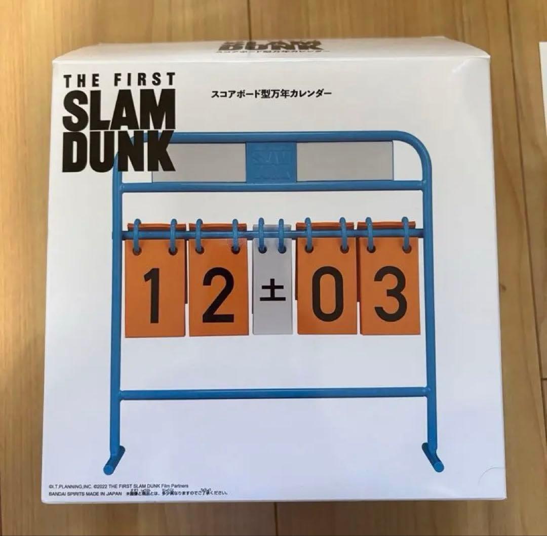 THE FIRST SLAM DUNK スコアボード型万年カレンダー