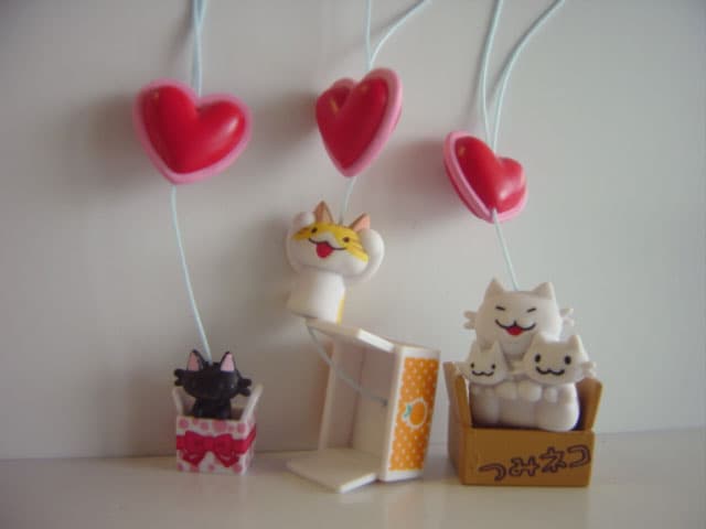 ♯Isi31BT つみネコ LOVE ストラップ 全6種