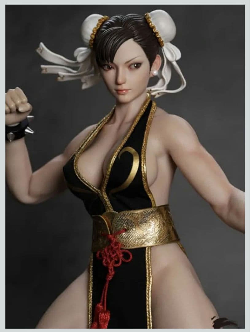 春麗 チュンリー 新品 1/6 アクションフィギュア　シームレス素体　眼球可動