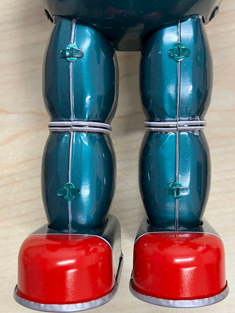 oval様希少！激レア！鉄人28号　ブリキ　おもちゃ　緑　ビリケン商会