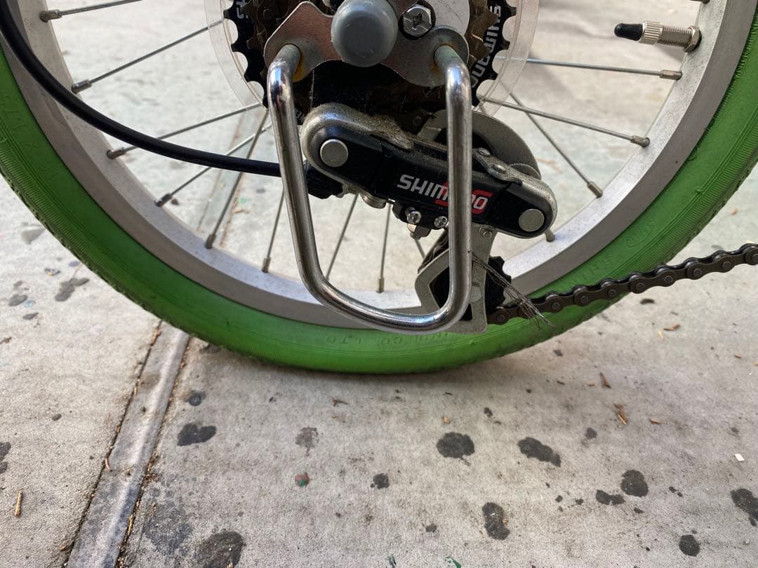 シマノ製 6段変速ギア ダルマ自転車 ジャンク