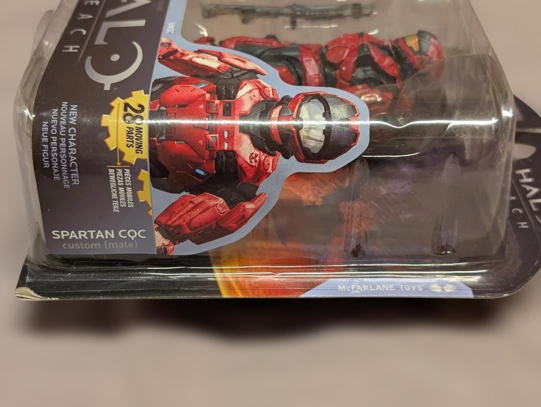 Halo Reach　CQC　赤　マクファーレントイズ　フィギュア