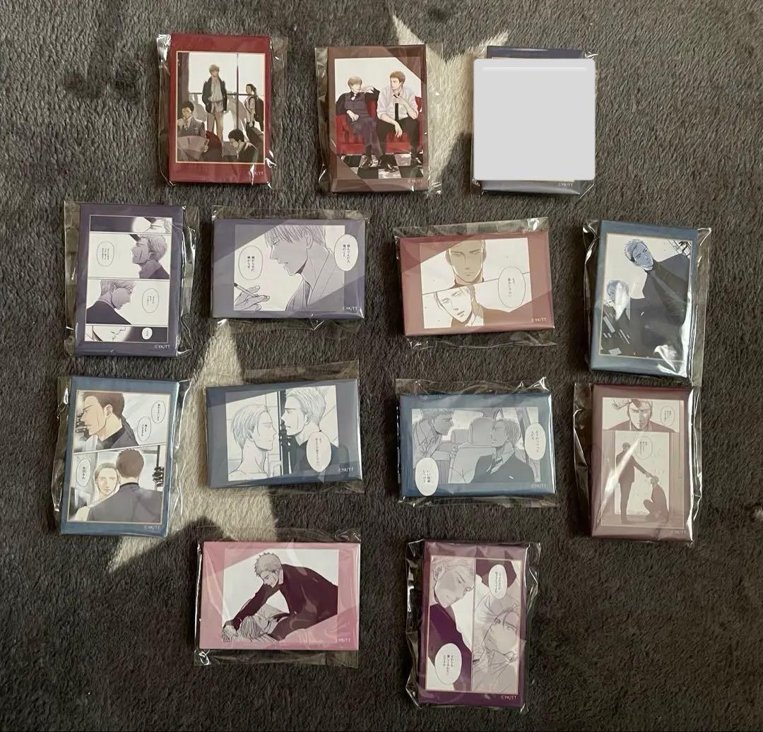 囀る鳥は羽ばたかない　推しちゃれ　缶バッジ