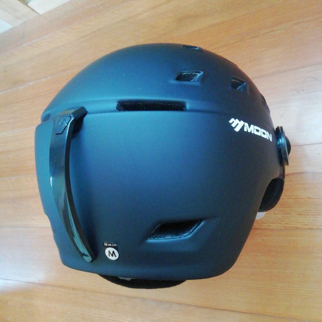 新品未使用 バイザー ヘルメット サイズ M（55cm～58cm）マットブラック