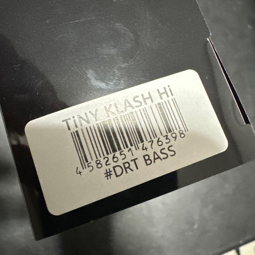 【新品】TINY KLASH Hi #DRT BASS タイニークラッシュ