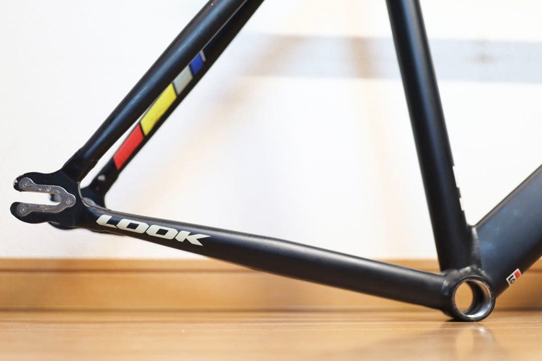 ★ LOOK AL464P アルミ ピスト フレーム ブルーラグ サーリー