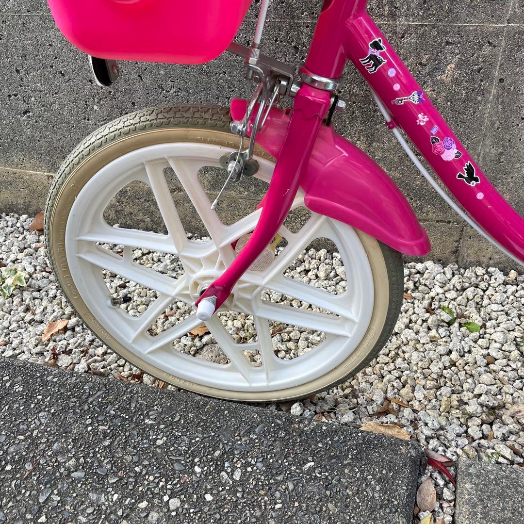 キティちゃん　ハローキティ ブリヂストン　18インチ　自転車　女の子　手渡し限定