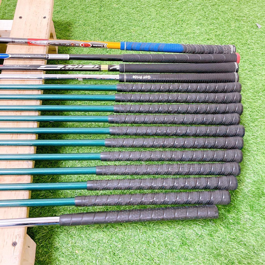 N10.テーラーメイド　初心者オススメ　ゴルフクラブ　メンズセット　右利き15本