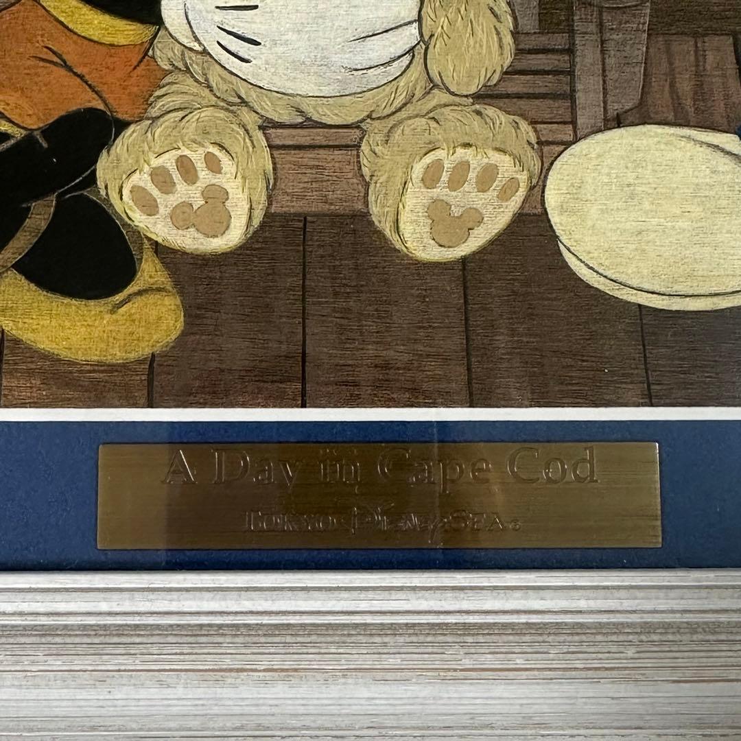 ディズニー　ダッフィー　版画