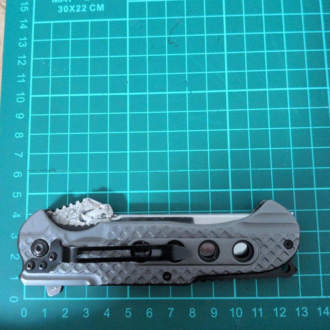 日本刀　残欠　玉鋼　溶接　フォールディングナイフ