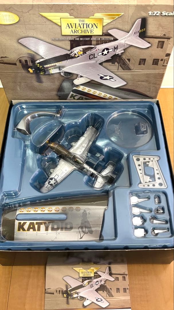 航空機・ヘリコプター Corgi P-51D Mustang KATYDID 1:72