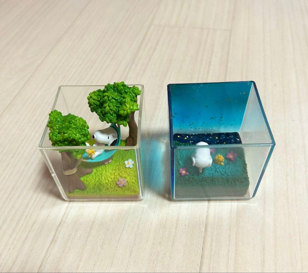【SNOOPY】スヌーピーテラリウム　オンバケーション　中古コンプリート