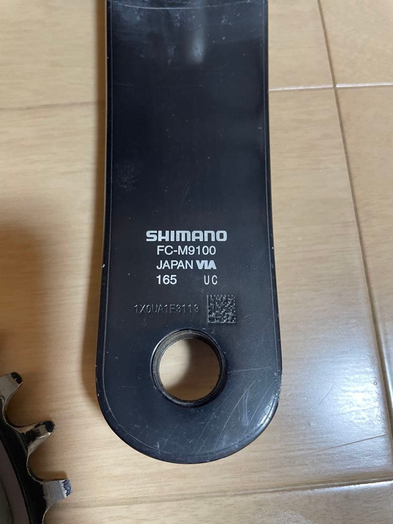 SHIMANO FC-M9100 パワーメーター付きクランクセット 165mm