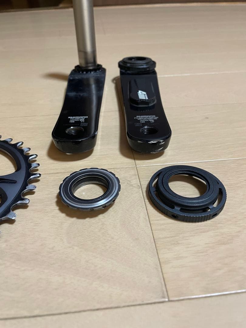 SHIMANO FC-M9100 パワーメーター付きクランクセット 165mm