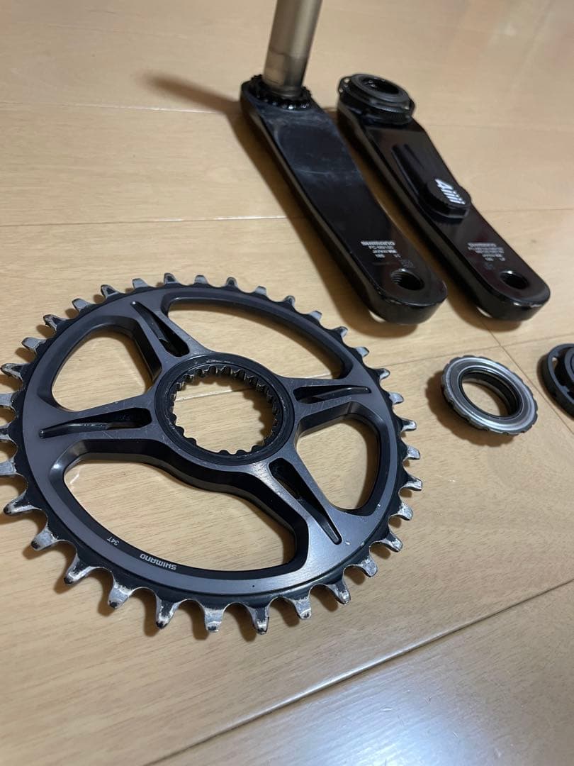 SHIMANO FC-M9100 パワーメーター付きクランクセット 165mm