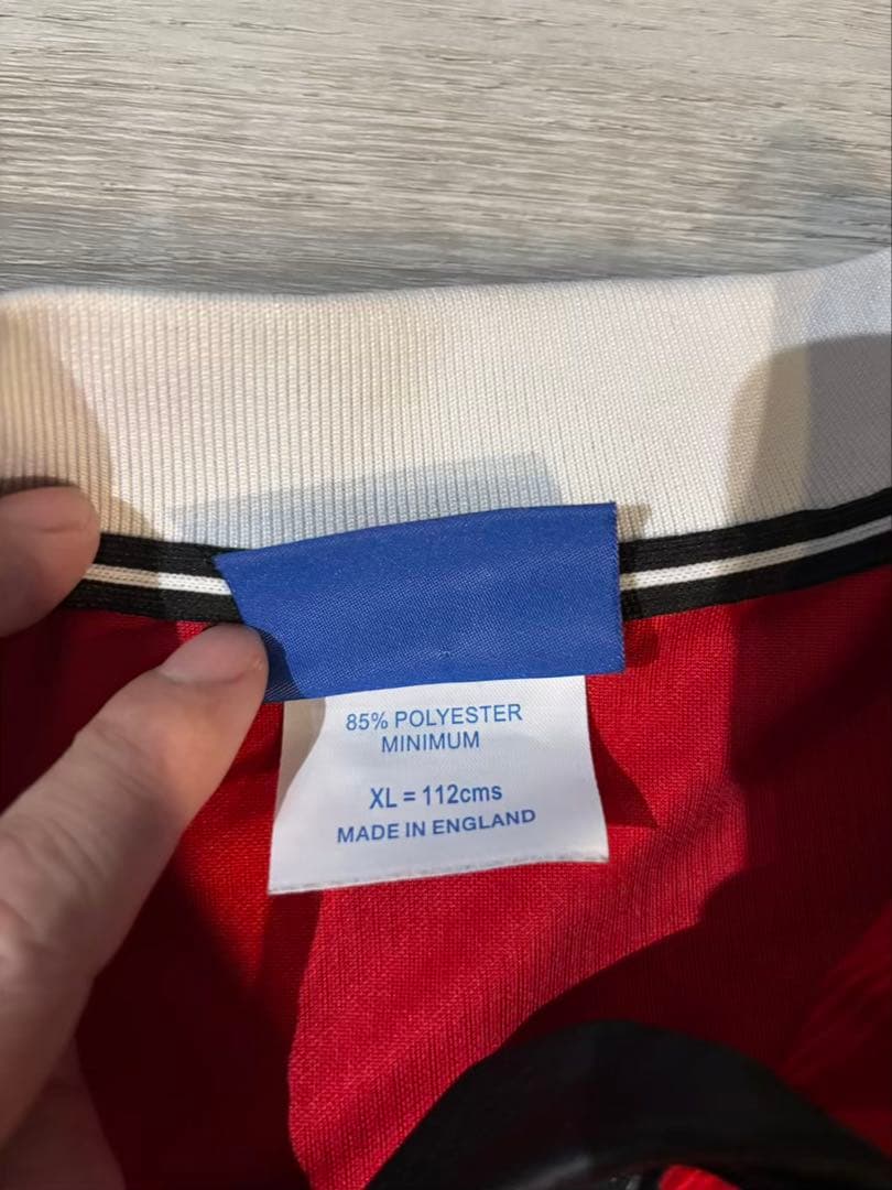 マンチェスターユナイテッド #7 ベッカムユニフォーム 襟付き アンブロ#443