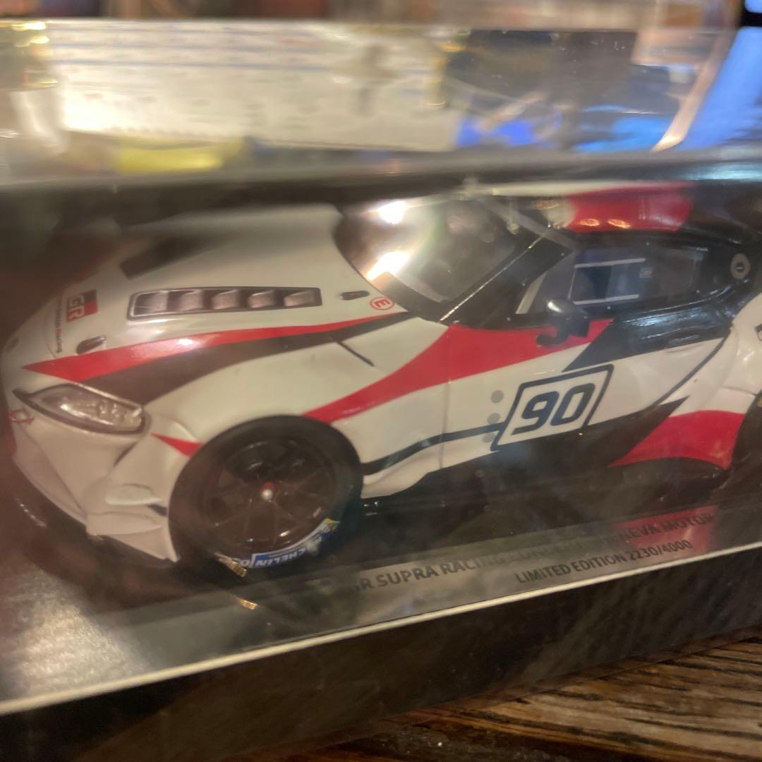 絶版　TOYOTA GR別注　1/43 GR スープラ レーシング コンセプト