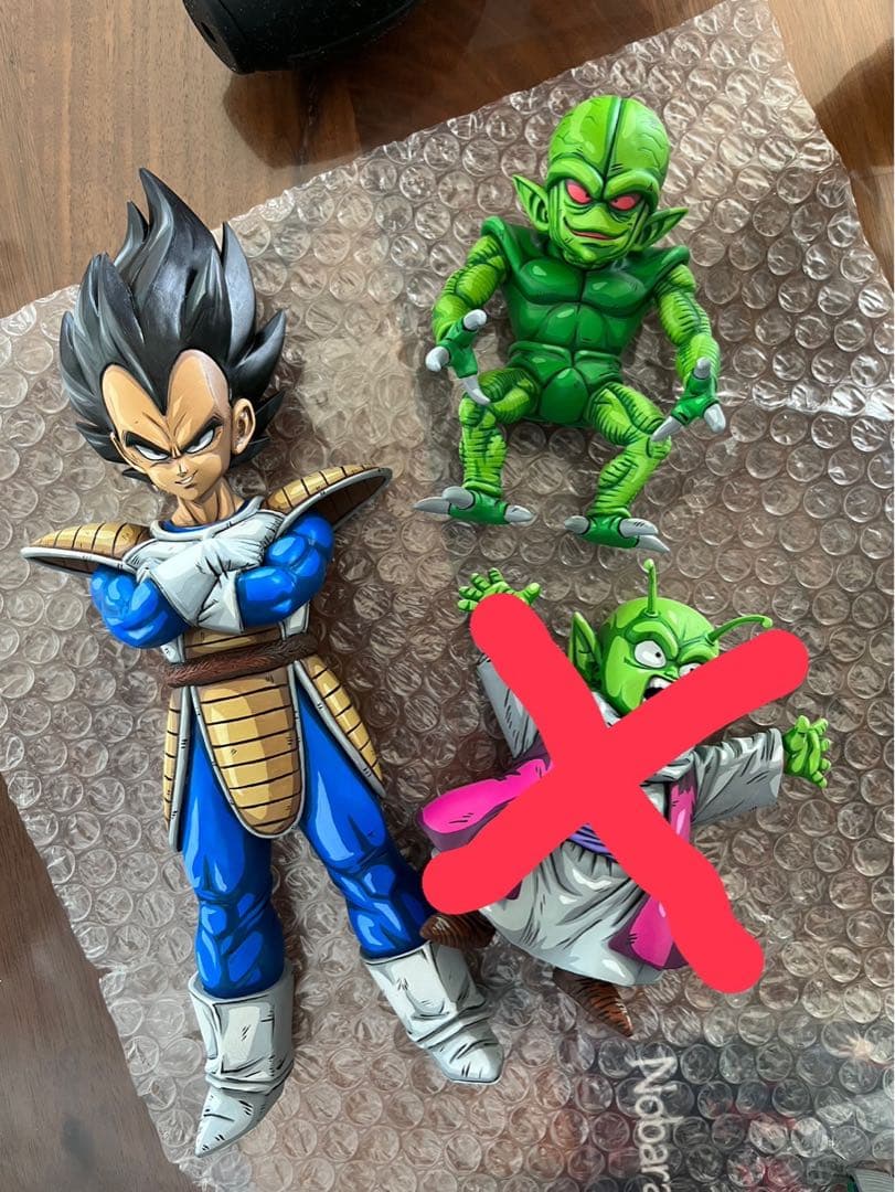 天下分け目　フィギュア　リペイント　セット　ベジータ　ナッパ　大猿