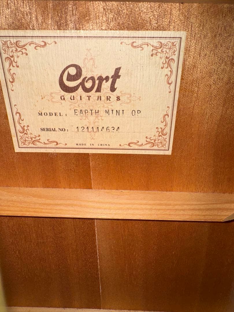 Cort Earth Mini OD アコースティックギター