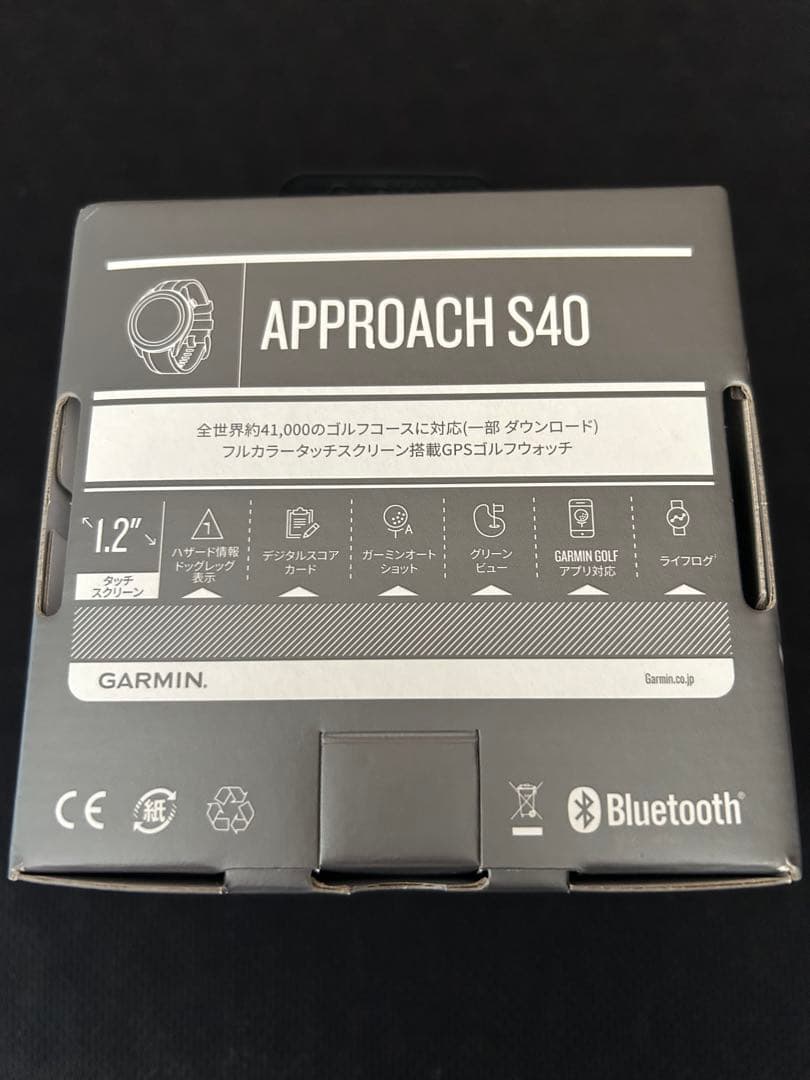 Garmin Approach S40 GPSゴルフウォッチ　画面無傷　オマケ付