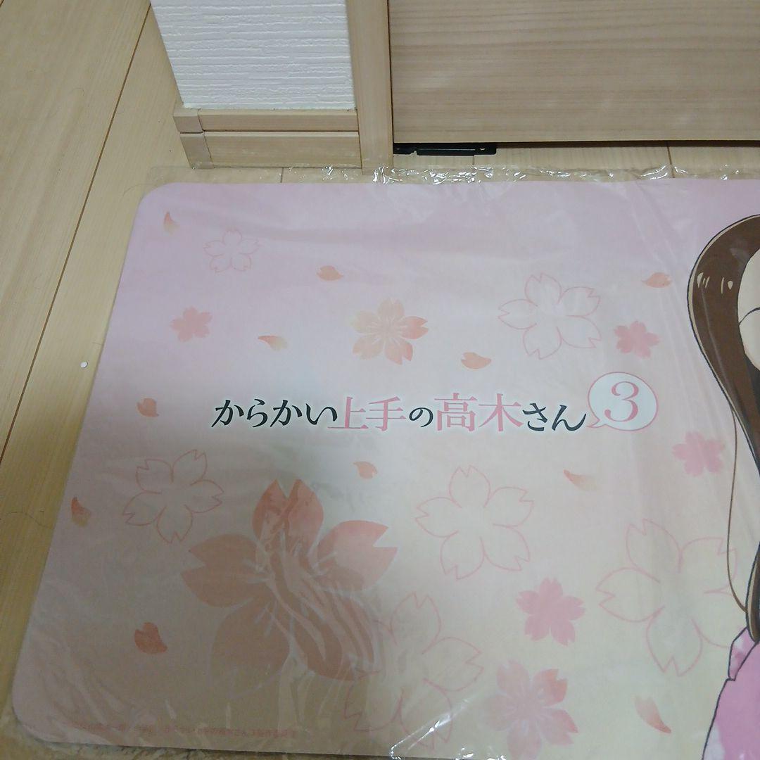 からかい上手の高木さん　ラバーマット　プレイマット　缶バッジ　ケース